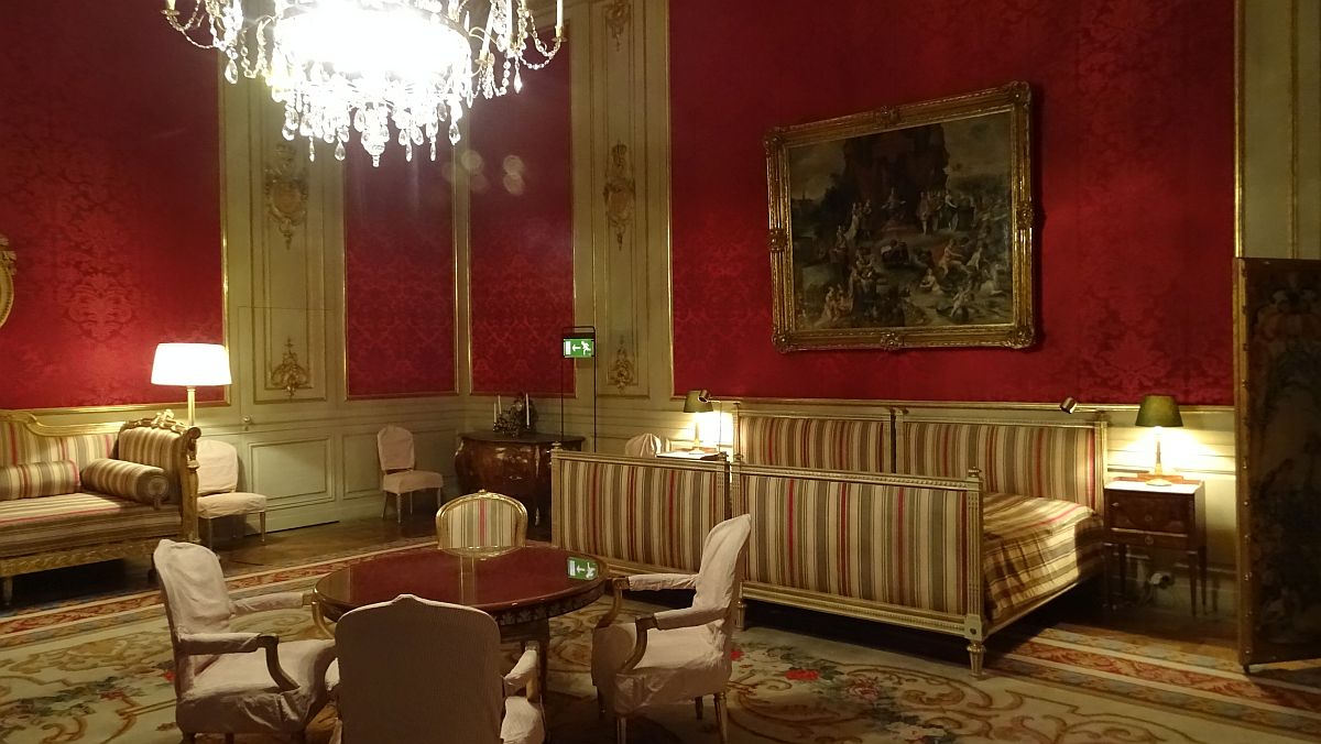 im königlichen Schloss