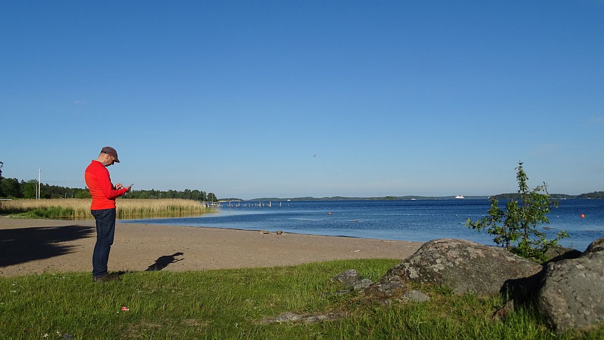 Österskär im Abendlicht