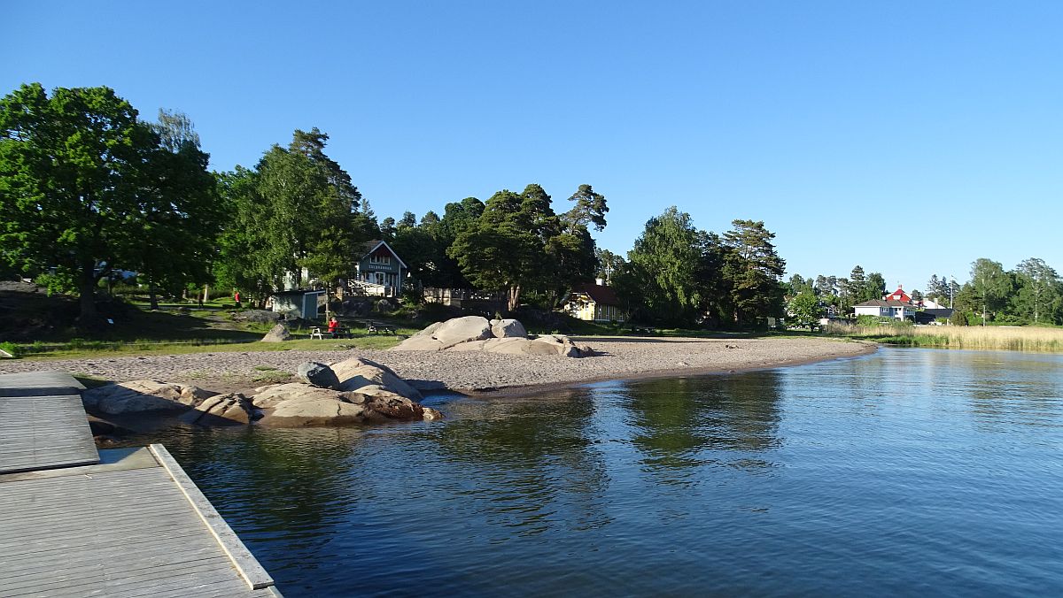 Österskär im Abendlicht