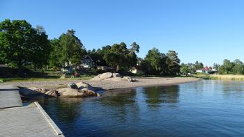 Österskär im Abendlicht