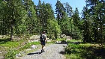 Wanderung bei Glyxnäs auf Blidö