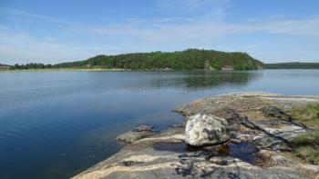 westliches Ende von Vaxholm