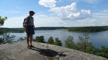 Aussichtspunkt, die höchste Stelle von Vaxholm