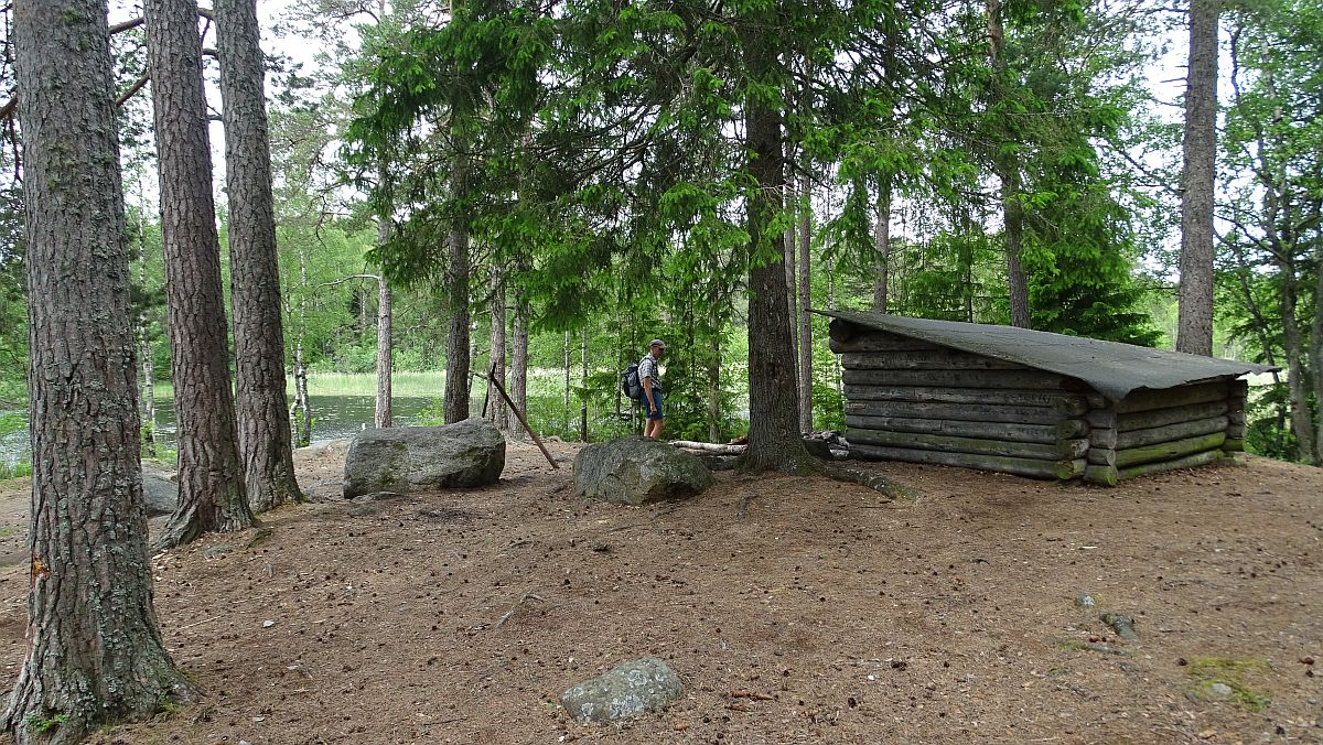 Shelter am Trehörning-See