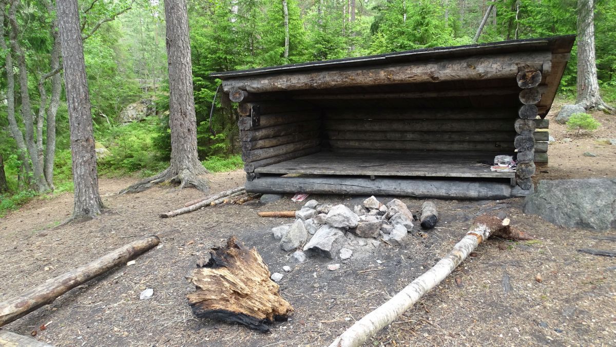 Shelter am Trehörning-See