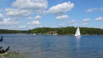 Wanderung im Östra Lagnö Naturreservat