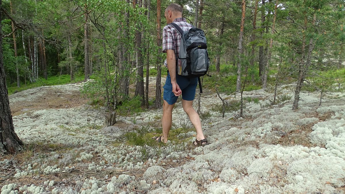 Wanderung auf Norra Ljusterö