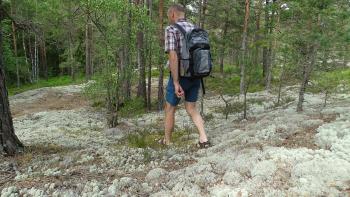 Wanderung auf Norra Ljusterö