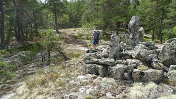 Wanderung auf Norra Ljusterö