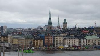 Stockholm im Regen
