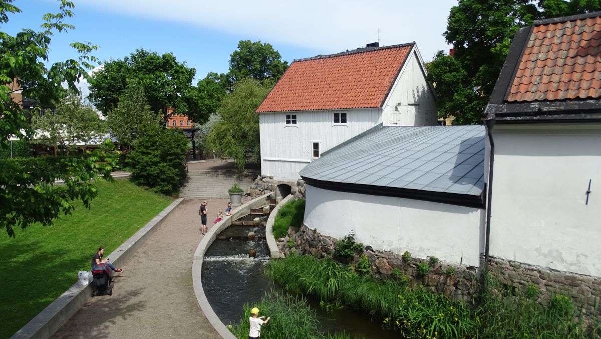 Altstadt Uppsala- Wassermühle