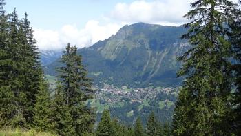 Blick nach Wengen