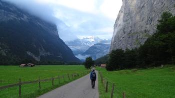 schattiges Lauterbrunnental