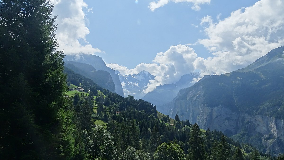 Blick zurück zum Breithorn