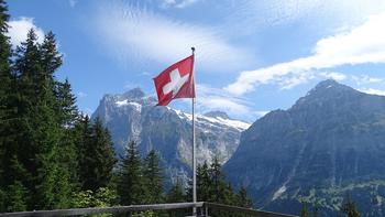 ahhh, immer noch Schweiz (am Aussichtspunkt Aellfluh)