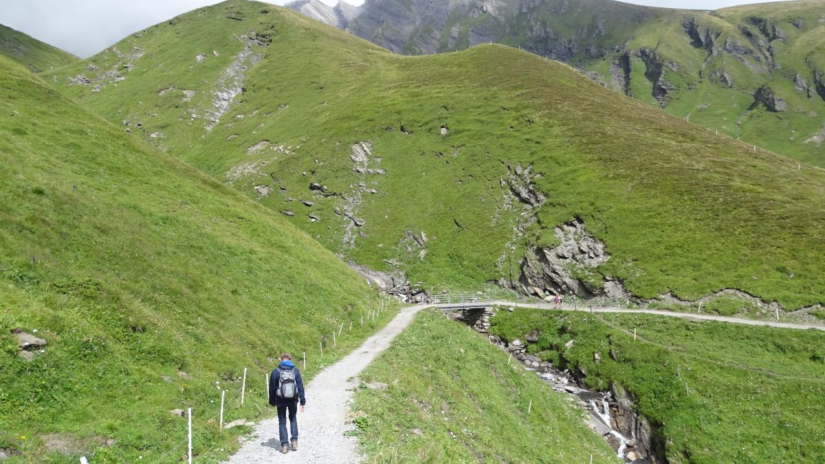 Weg zur Großen Scheidegg