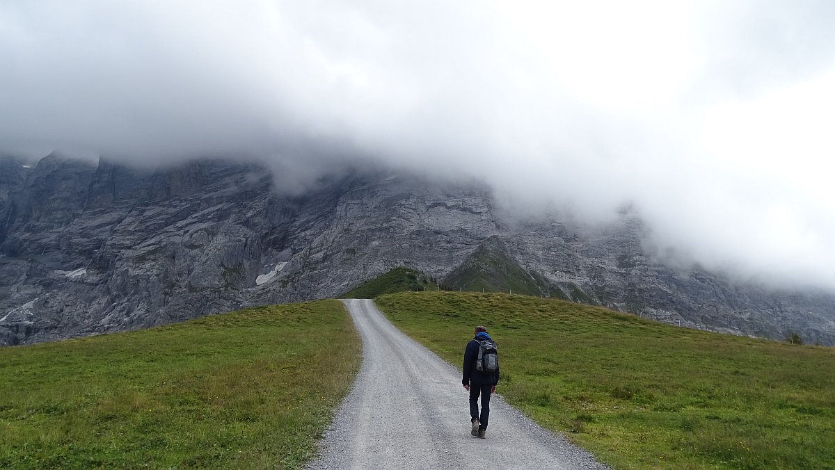 Weg zur Großen Scheidegg