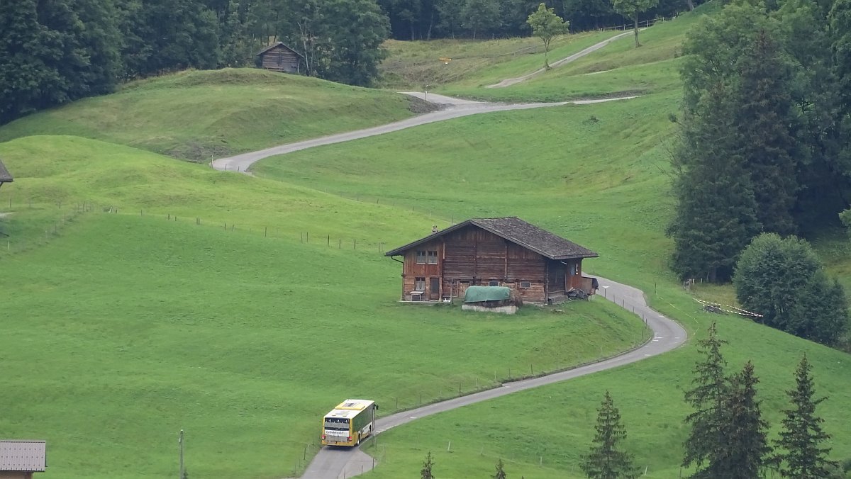 Bus zur Großen Scheidegg