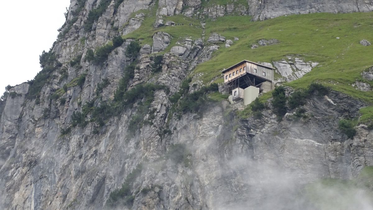 Bergstation des ehemaligen Wetterhornaufzuges