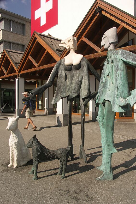 Moderne Kunst (da wollte sich André nicht davor stellen)
