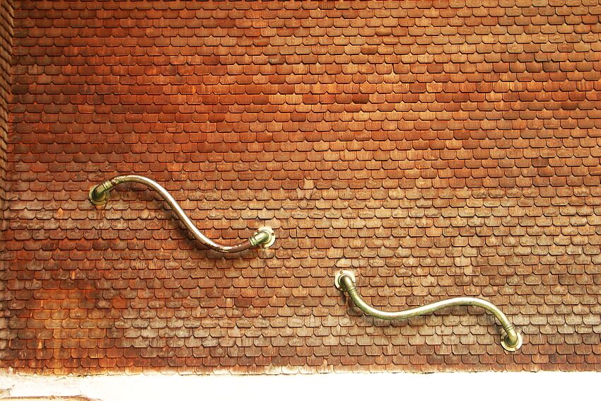 Detail Hausfassade