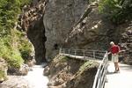 Beginn der Rosenlaui Gletscherschlucht