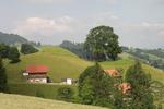 auf Wanderung in Urnäsch