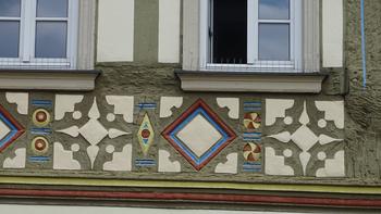 Detail an Fachwerkhaus Haßfurt