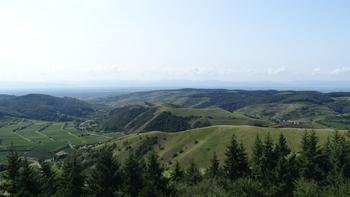 Blick vom Eichelspitzturm