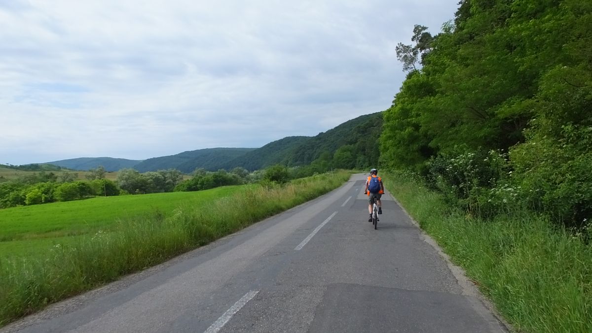 Straße Richtung Trappold