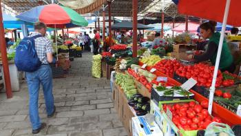 Markt in Karlsburg (Alba Iulia)