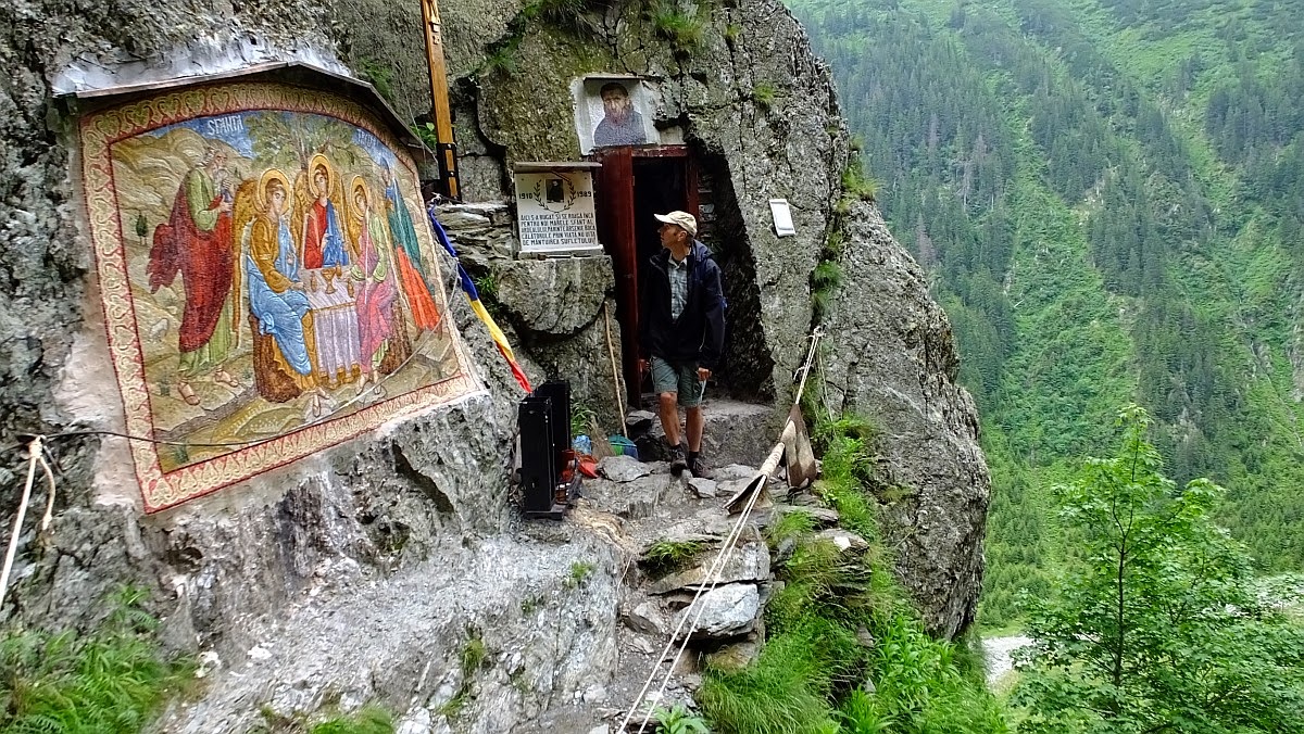 Arsenie Boca heilige Höhle