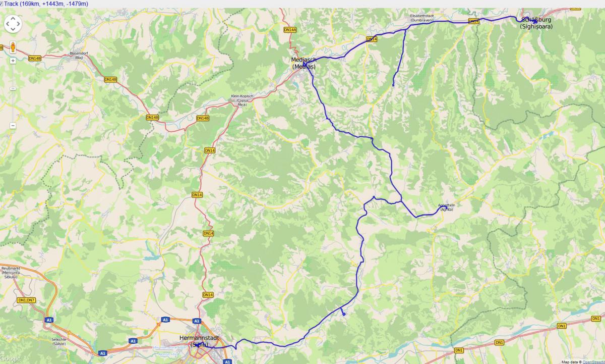 Track nach Schäßburg