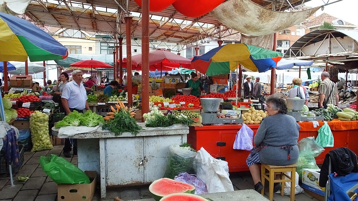 Markt in Karlsburg (Alba Iulia)