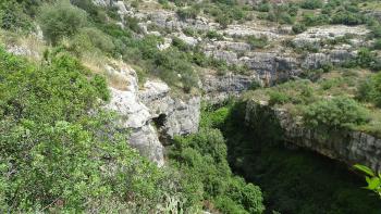 Blick in die Schlucht