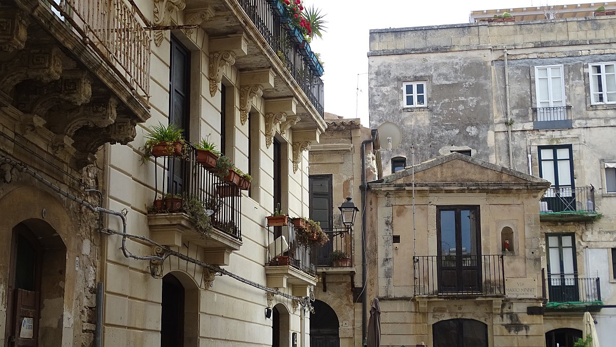 Ortigia, die Altstadt von Syrakus