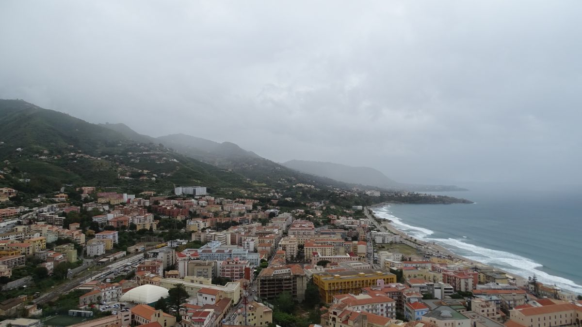 Blick nach Westen, es droht der nächste Regen