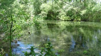 Furt durch den Alcantara-Fluss