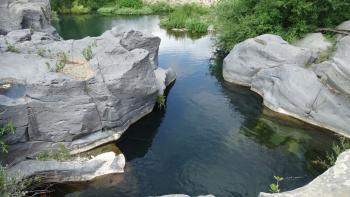 Gole dell’Alcantara - hier bahnte sich der Alcantara-Fluss den Weg durch einen Lavastrom