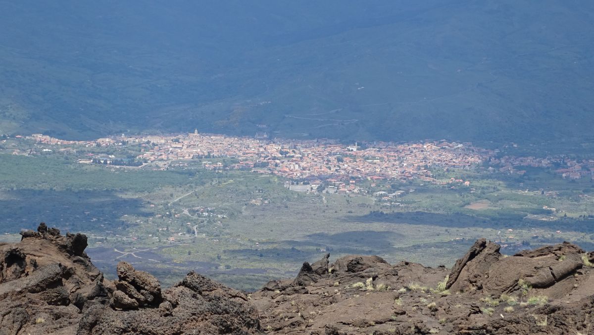 Blick auf Randazzo