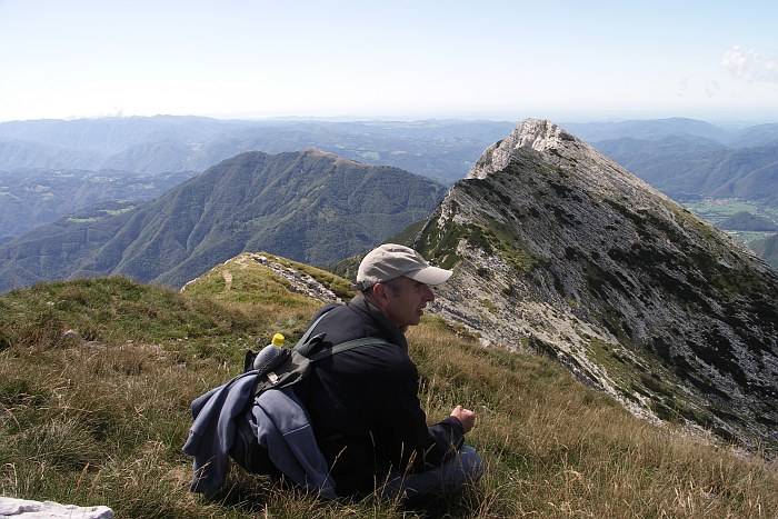 Da hinten ist das Ziel