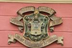 altes Wappen in Krummau