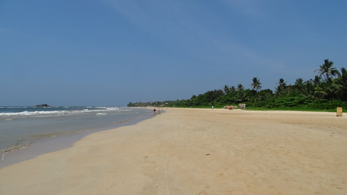 einsamer Strand