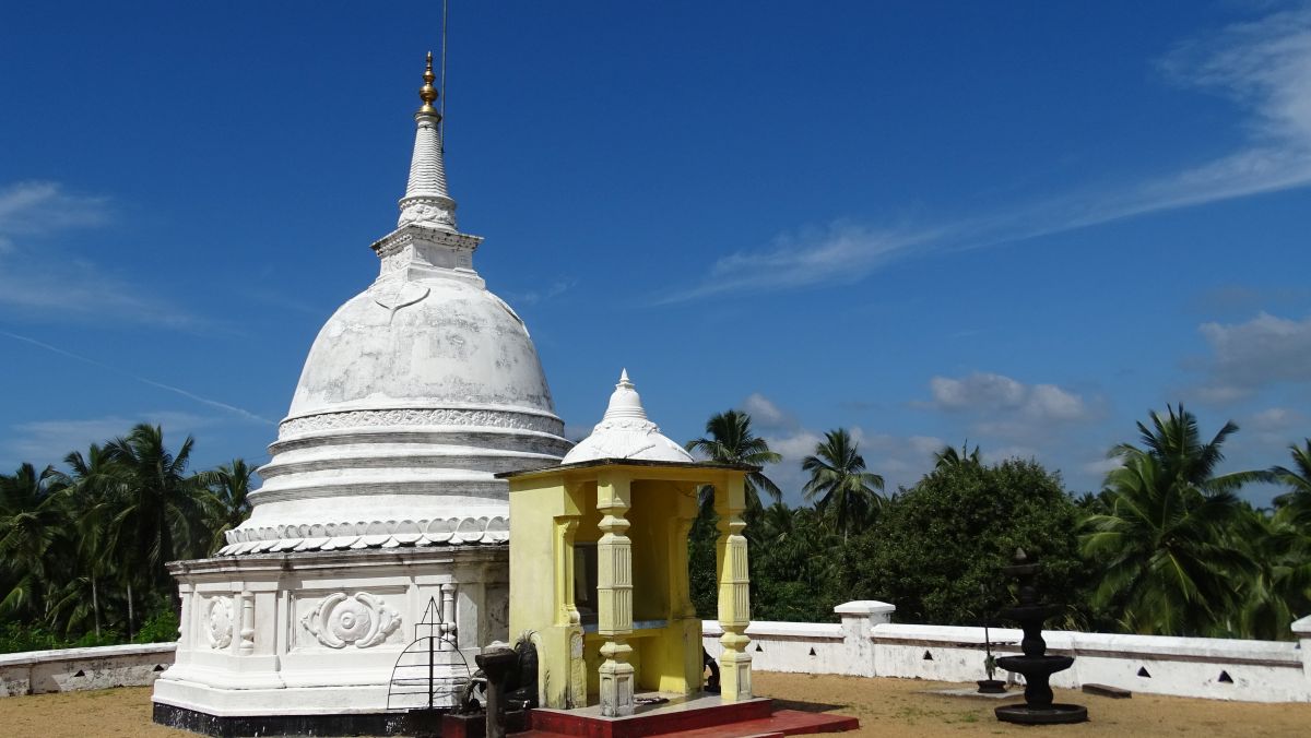 Dagoba des Tempels