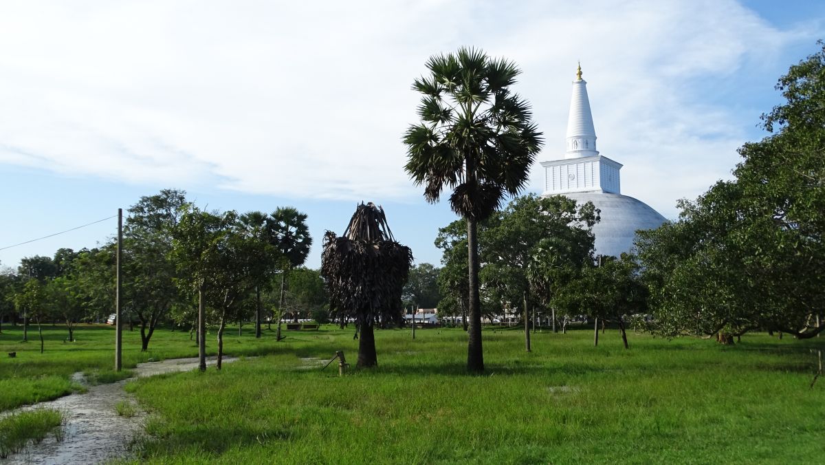 riesige Ruvanvelisaya-Stupa 