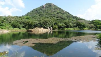 Kaludiya Pokuna, da oben waren wir