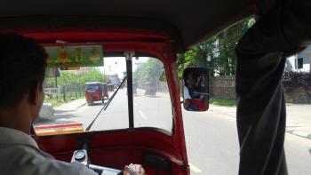 Tuk-Tuk zum Fort