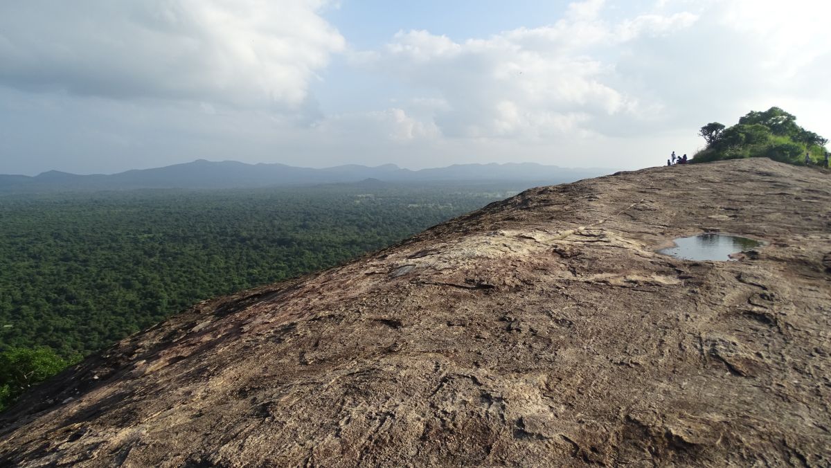 auf dem Pidurangala-Felsen