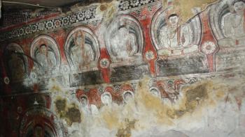 Wandmalereien im Dambulla-Höhlentempel