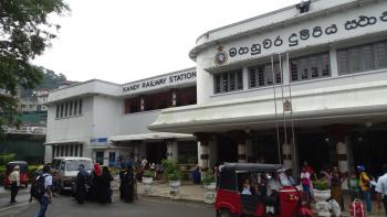 Kandy Railway Station- leider umsonst
